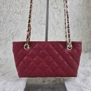 [ [REP 1:1] Chanel Small 24P Red hobo luxury Bag  For Women, Women's Bags 18cm