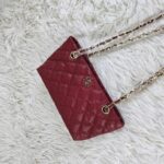 [ [REP 1:1] Chanel Small 24P Red hobo luxury Bag  For Women, Women's Bags 18cm