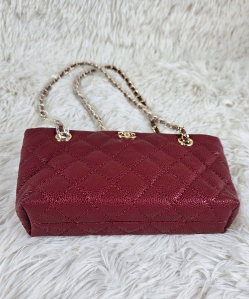 [ [REP 1:1] Chanel Small 24P Red hobo luxury Bag  For Women, Women's Bags 18cm
