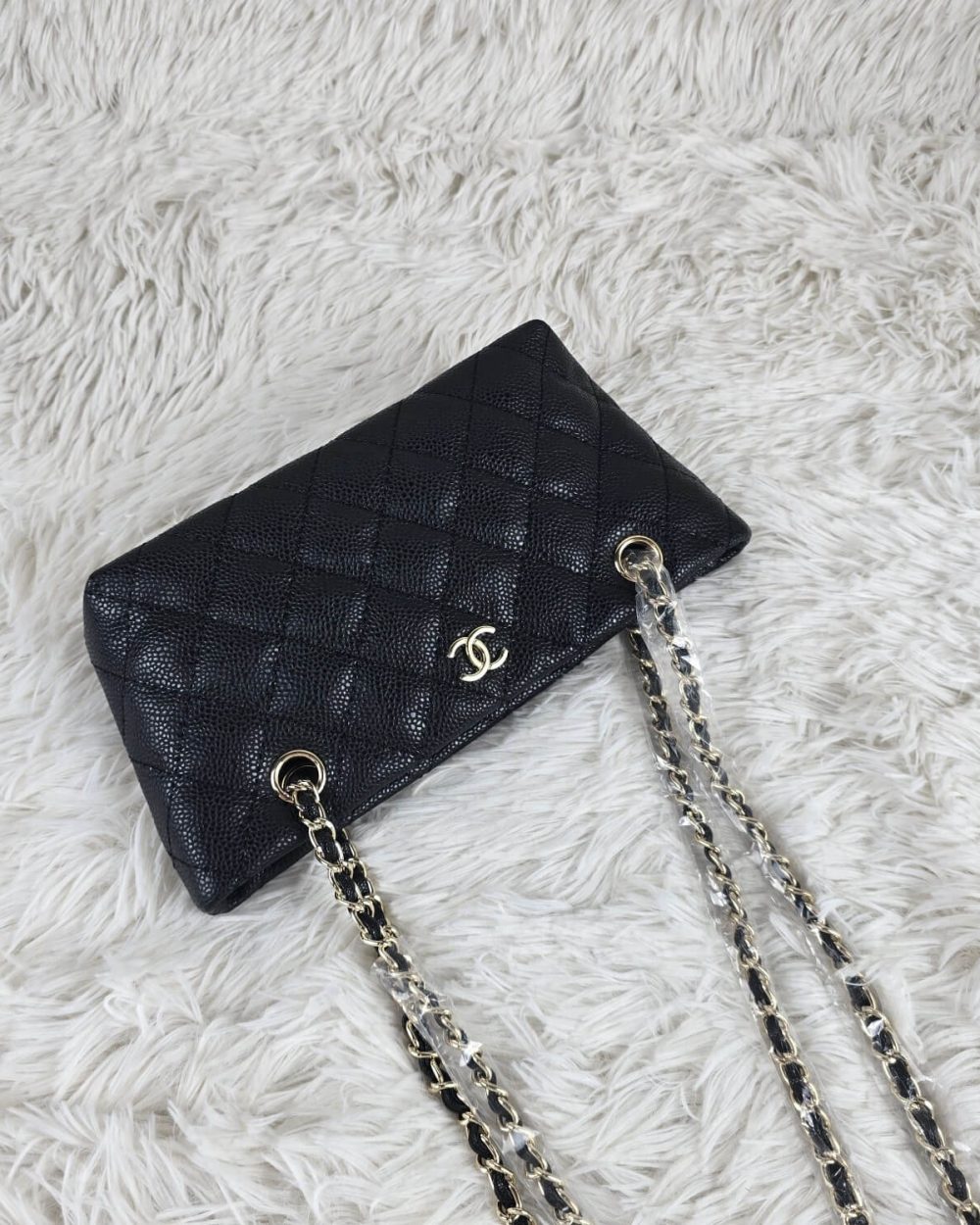 [ [REP 1:1] Chanel Small 24P Black hobo luxury Bag  For Women, Women's Bags 18cm