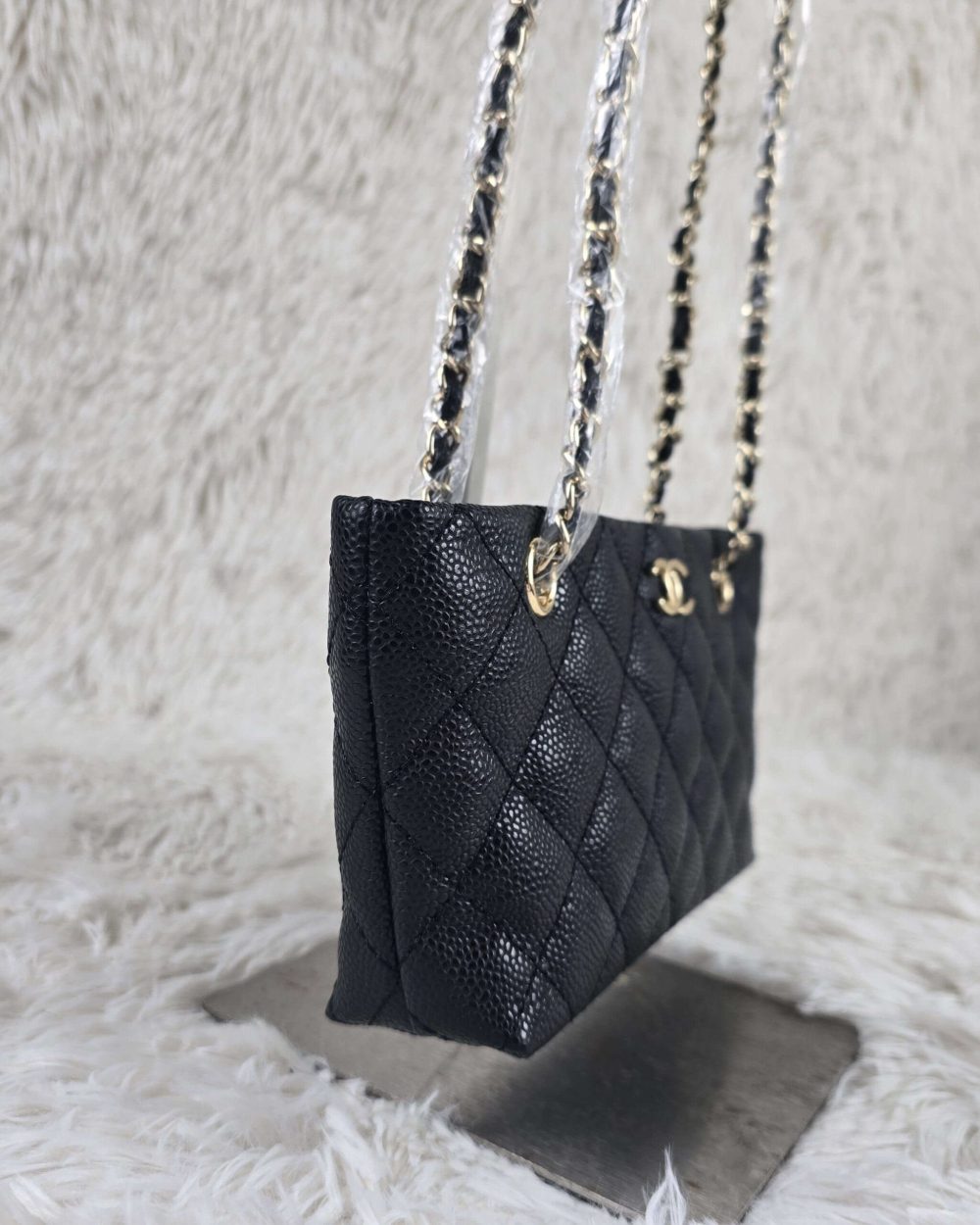 [ [REP 1:1] Chanel Small 24P Black hobo luxury Bag  For Women, Women's Bags 18cm