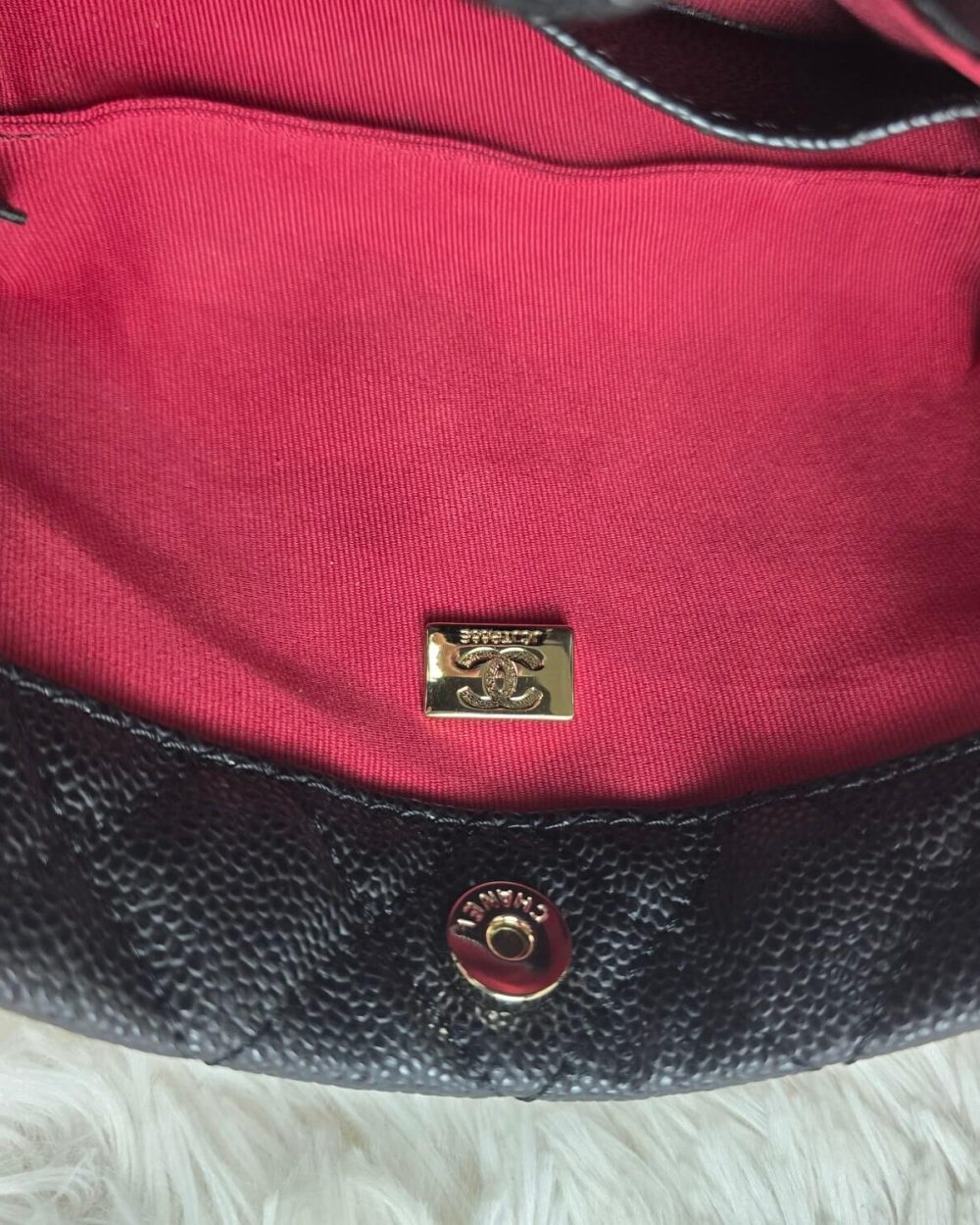 [ [REP 1:1] Chanel Small 24P Black hobo luxury Bag  For Women, Women's Bags 18cm