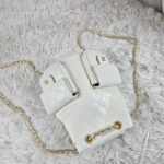 [REP 1:1] Chanel 25C White Duma Bucket Backpack luxury Bag  For Women, Women's Bags 31cm