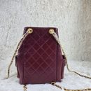 [REP 1:1] Chanel 25C Red Duma Bucket Backpack luxury Bag  For Women, Women's Bags 31cm