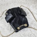 [REP 1:1] Chanel 25C Black Duma Bucket Backpack luxury Bag  For Women, Women's Bags 31cm