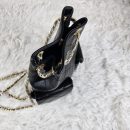 [REP 1:1] Chanel 25C Black Duma Bucket Backpack luxury Bag  For Women, Women's Bags 31cm
