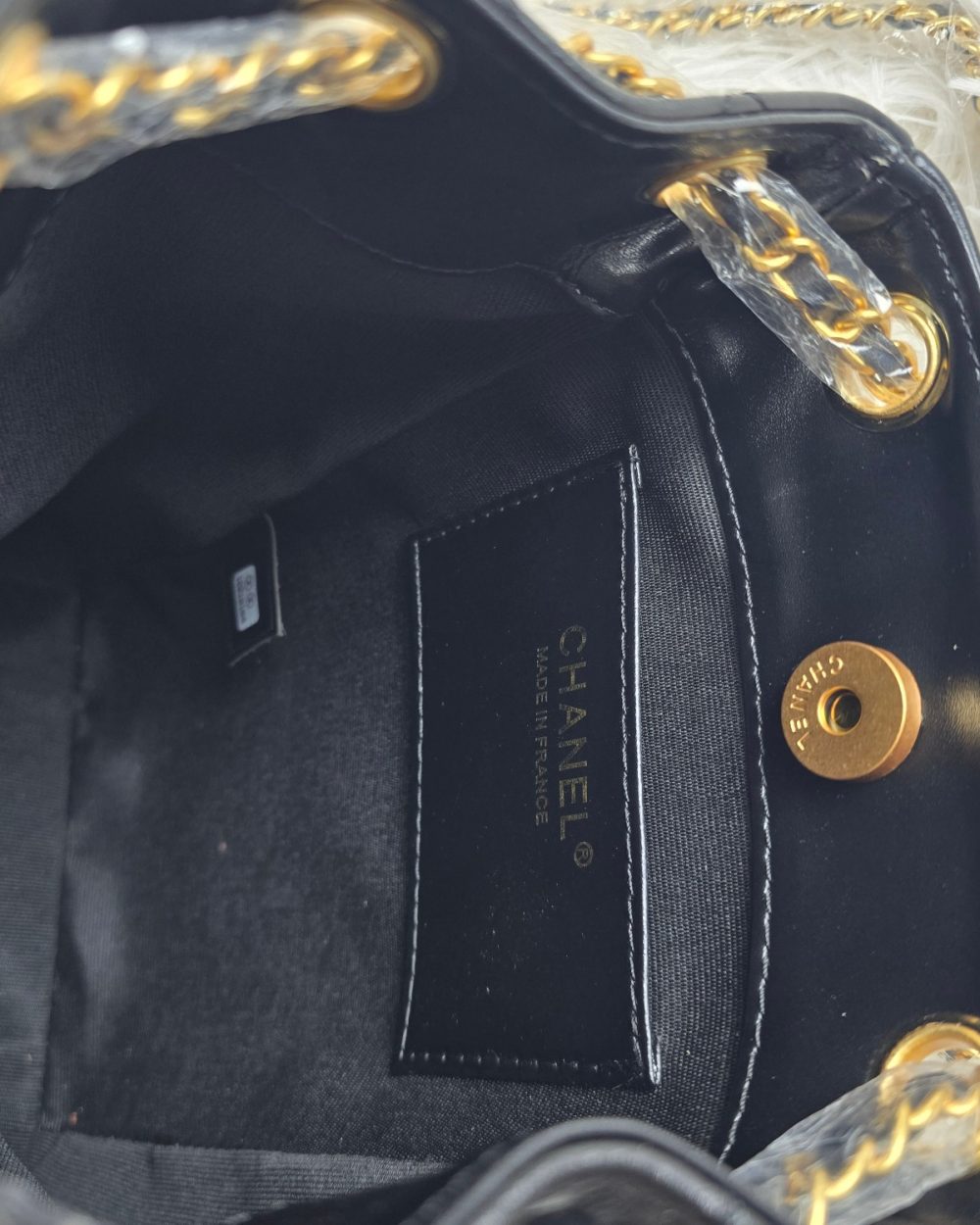 [REP 1:1] Chanel 25C Black Duma Bucket Backpack luxury Bag  For Women, Women's Bags 31cm