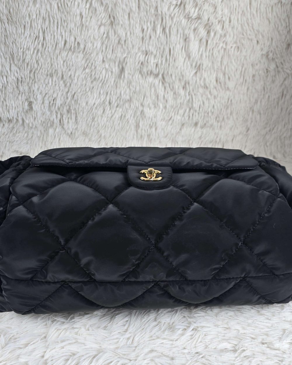 [REP 1:1] Chanel 24N Ski Series Nylon Fabric Large Flannel luxury Bag  For Women, Women's Bags 44cm