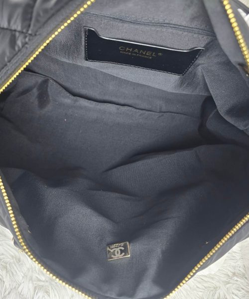 [REP 1:1] Chanel 24N Ski Series Nylon Fabric Large Flannel luxury Bag  For Women, Women's Bags 44cm