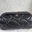 [REP 1:1] Chanel 24N Ski Series Nylon Fabric Large Sheep Pattern luxury Bag  For Women, Women's Bags 44cm