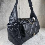 [REP 1:1] Chanel 24N Ski Series Nylon Fabric Large Sheep Pattern luxury Bag  For Women, Women's Bags 44cm