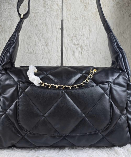 [REP 1:1] Chanel 24N Ski Series Nylon Fabric Large Sheep Pattern luxury Bag  For Women, Women's Bags 44cm