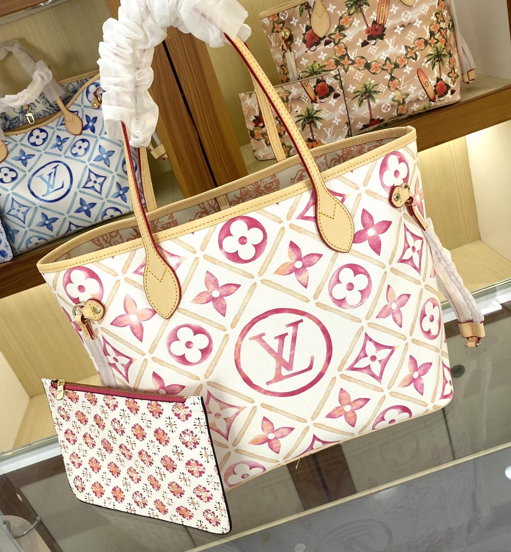 1:1 Replica Louis Vuitton LV Neverfull MM Autres Toiles Monogram 2 Luxury Bag For Women M11263 M25317 M45684 m45685 m40995 - 31 cm