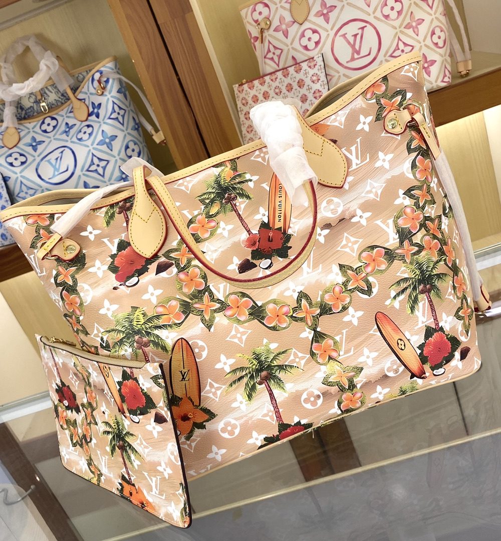 1:1 Replica Louis Vuitton LV Neverfull MM Autres Toiles Monogram 3 Luxury Bag For Women M11263 M25317 M45684 m45685 m40995 - 31 cm