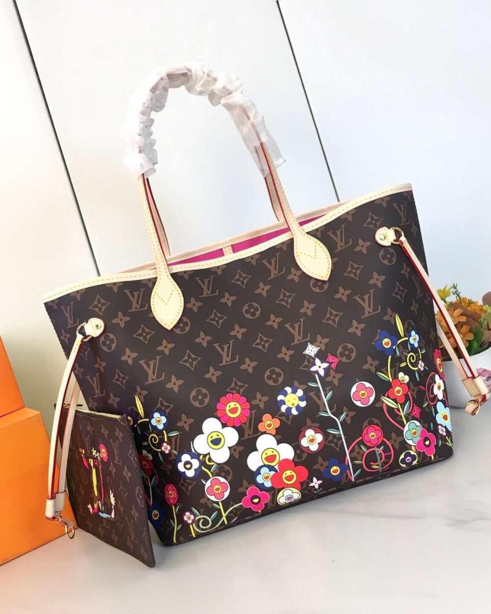 1:1 Replica Louis Vuitton LV X TM Neverfull MM Monogram Luxury Bag For Women M13271 - 32 cm