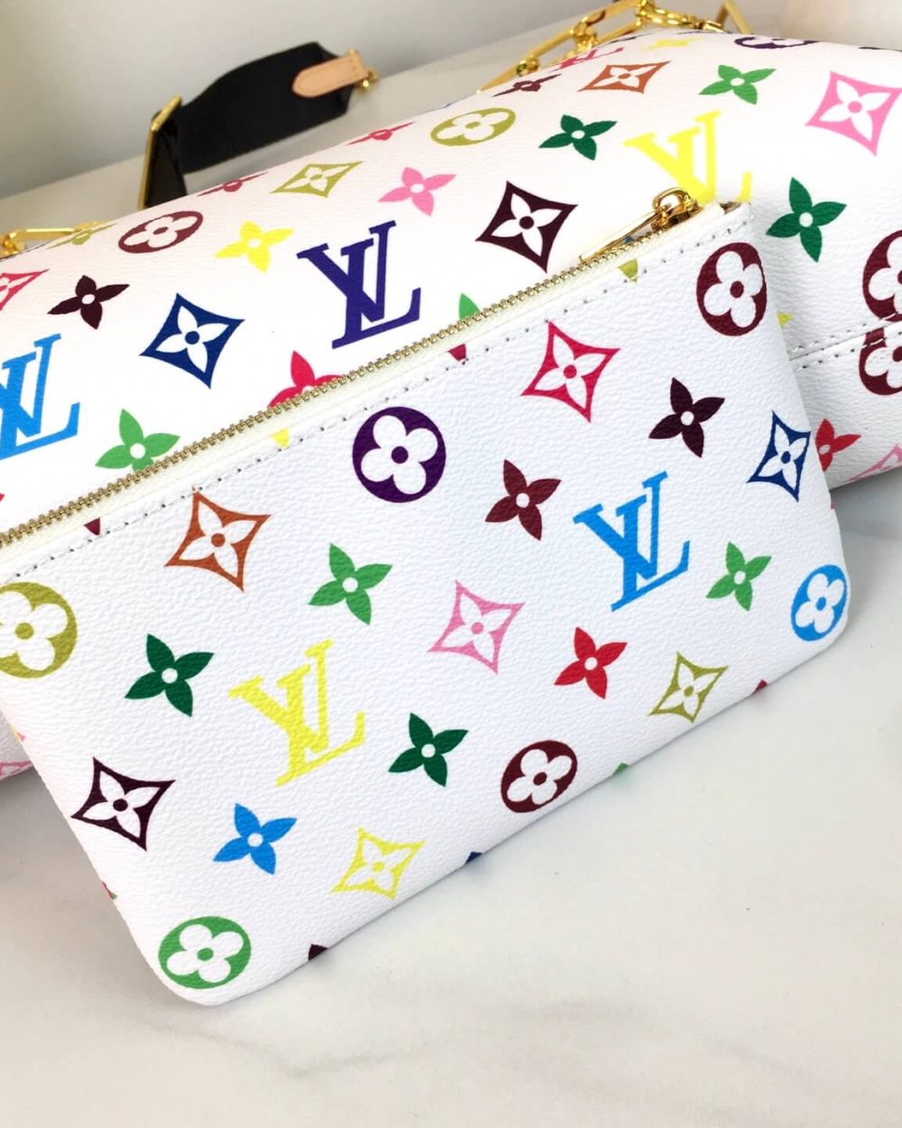 1:1 Replica Louis Vuitton LV Cosmetic Coussin shoulder 1 Luxury bag M12068 M12071 M12072 38cm