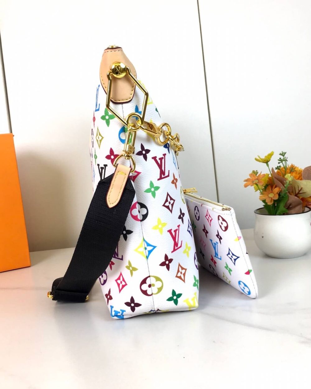 1:1 Replica Louis Vuitton LV Cosmetic Coussin shoulder 1 Luxury bag M12068 M12071 M12072 38cm