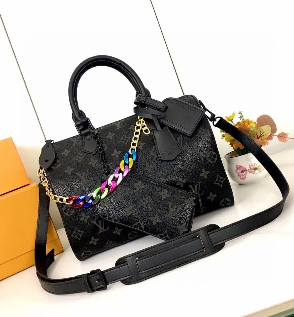 1:1 Replica Louis Vuitton LV Speedy p9 Bandouliere 30 Autres Cuirs Monogram Luxury Bag For Women M13904,M46803,M11078M40391 - 30 cm