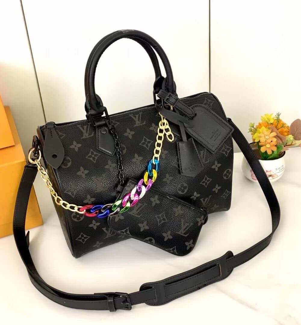 1:1 Replica Louis Vuitton LV Speedy p9 Bandouliere 30 Autres Cuirs Monogram Luxury Bag For Women M13904,M46803,M11078M40391 - 30 cm