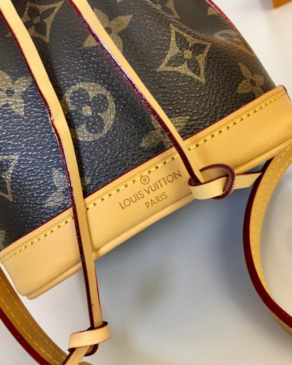 1:1 Replica Louis Vuitton LV Nano Noe Monogram Luxury Bag For Women M81266 - 16 cm