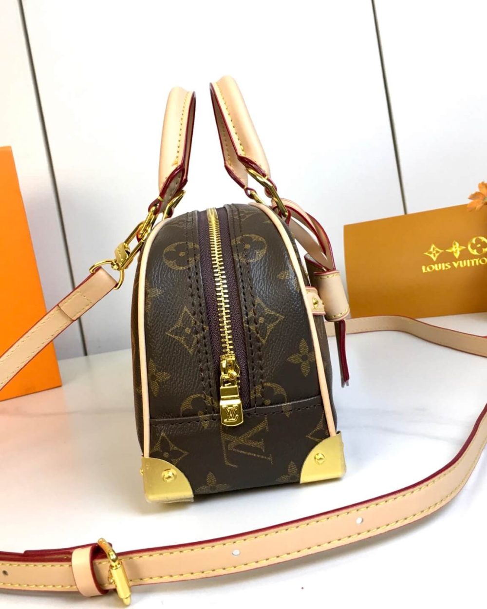 1:1 Replica Louis Vuitton LV X TM Handbag East West Autres Toiles Monogram Classic Luxury Bag For Women M13084 - 27 cm