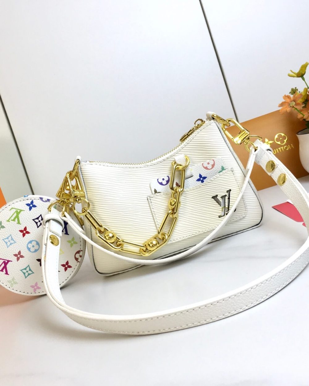 1:1 Replica Louis Vuitton LV x Tm Marellini Epi Luxury Bag For Women M13100 - 19 cm