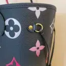 1:1 Replica Louis Vuitton LV Midnight Fuschia Neverfull MM Monogram Luxury Bag For Women - 31cm/ 12.3in