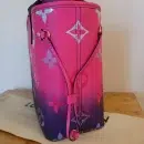 1:1 Replica Louis Vuitton LV Midnight Fuschia Neverfull MM Monogram Luxury Bag For Women - 31cm/ 12.3in