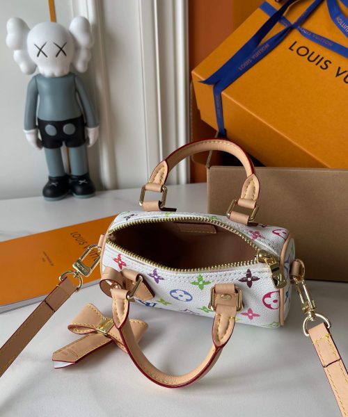 1:1 Replica Louis Vuitton LV x TM Nano Speedy Autres Toiles Monogram Luxury Bag For Women M13391 - 16cm/ 6.3in