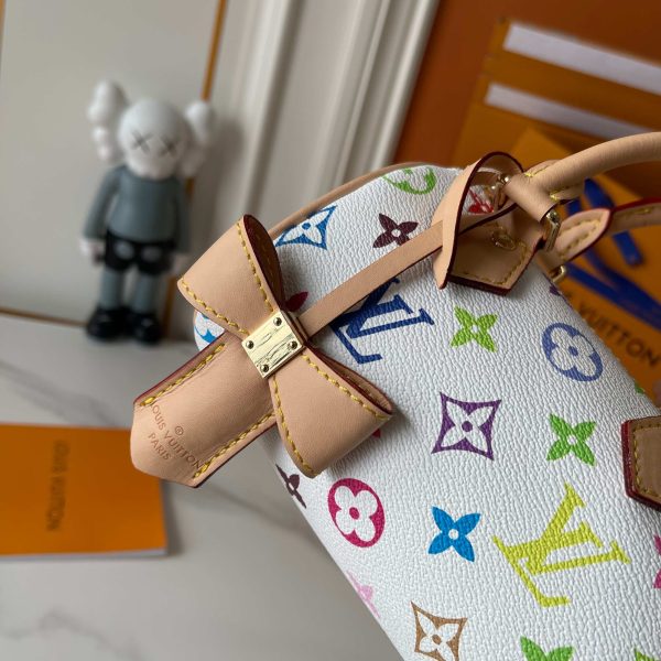1:1 Replica Louis Vuitton LV x TM Nano Speedy Autres Toiles Monogram Luxury Bag For Women M13391 - 16cm/ 6.3in - Image 4