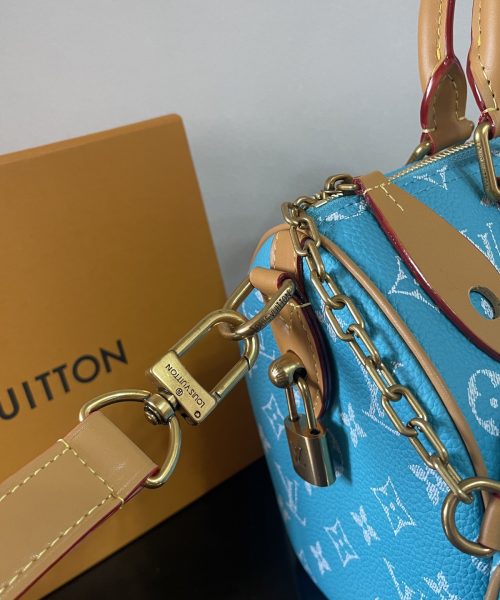 1:1 Replica Louis Vuitton LV Speedy P9 Bandoulière 25 Monogram Pattern Luxury Bag For Women 9.8in/25cm - M1156124