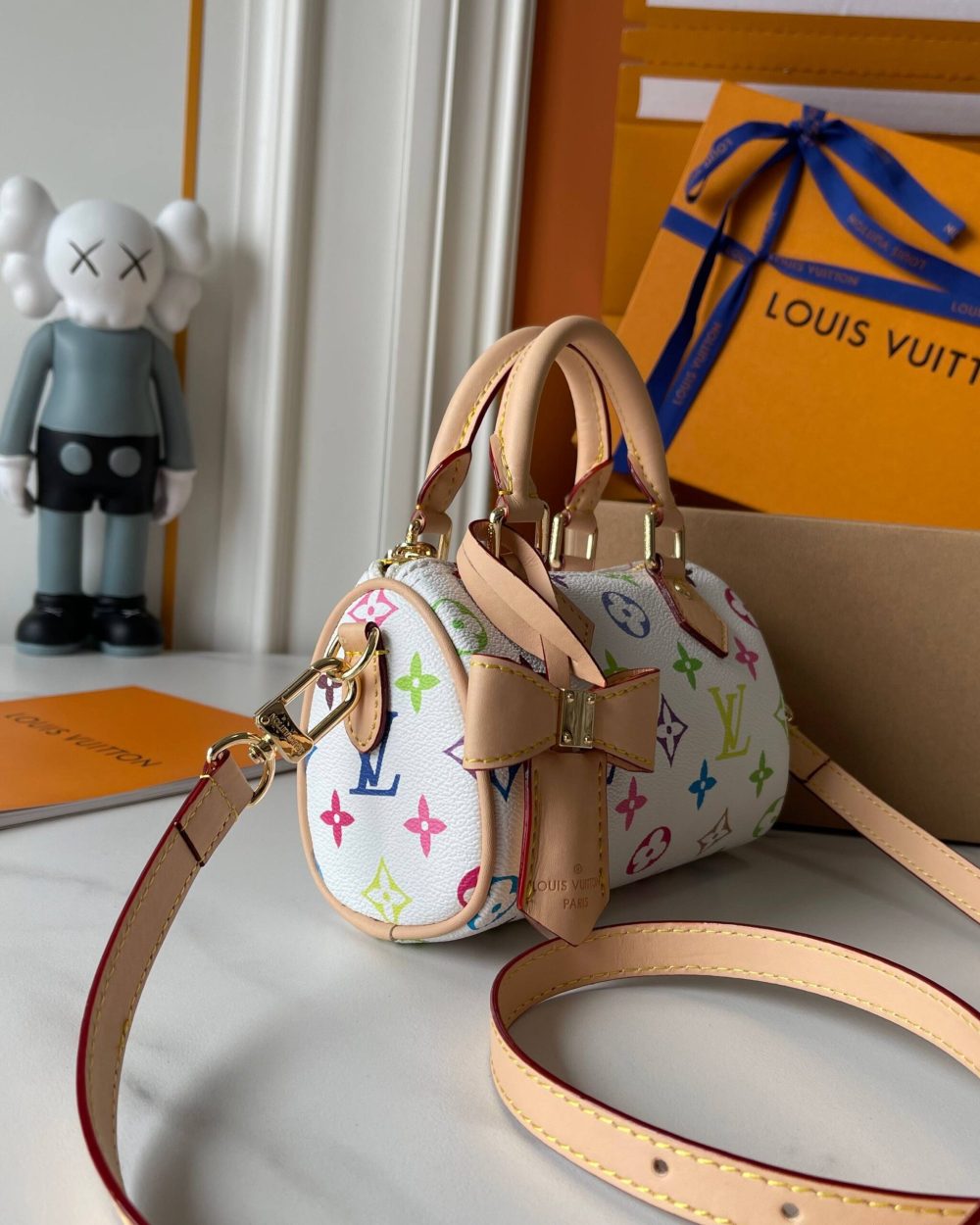 1:1 Replica Louis Vuitton LV x TM Nano Speedy Autres Toiles Monogram Luxury Bag For Women M13391 - 16cm/ 6.3in