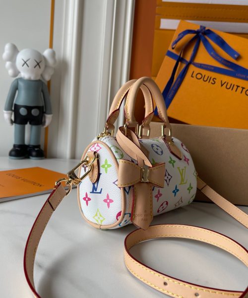 1:1 Replica Louis Vuitton LV x TM Nano Speedy Autres Toiles Monogram Luxury Bag For Women M13391 - 16cm/ 6.3in