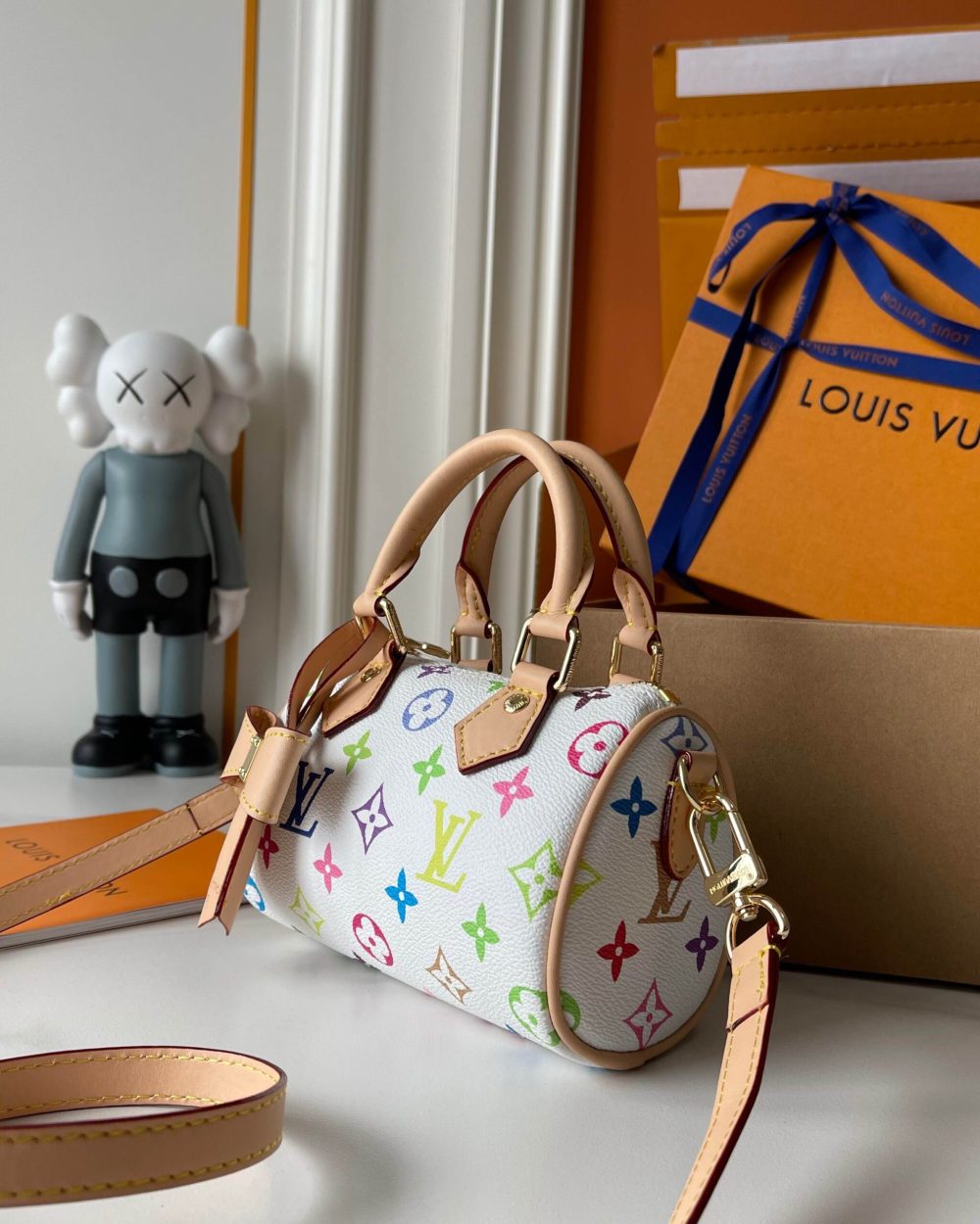 1:1 Replica Louis Vuitton LV x TM Nano Speedy Autres Toiles Monogram Luxury Bag For Women M13391 - 16cm/ 6.3in