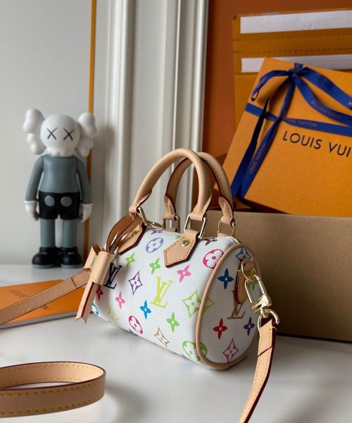 1:1 Replica Louis Vuitton LV x TM Nano Speedy Autres Toiles Monogram Luxury Bag For Women M13391 - 16cm/ 6.3in