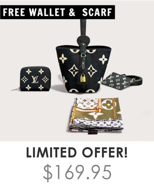 Big Bag + Gifts (FREE LV Wallet & FREE LV Scarf)