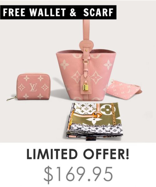 Big Bag + Gifts (FREE LV Wallet & FREE LV Scarf)