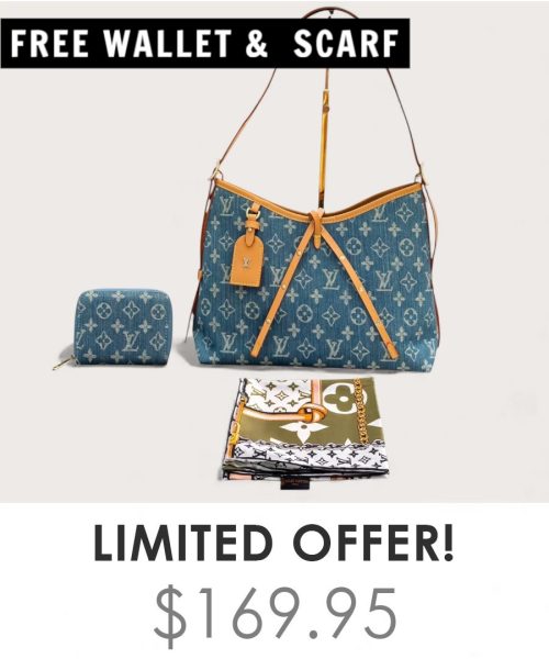Big Bag + Gifts (FREE LV Wallet & FREE LV Scarf)
