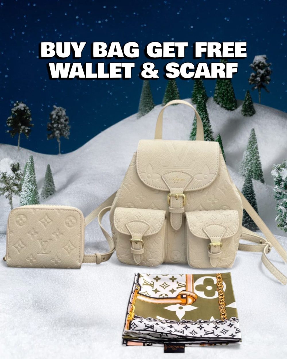 DBS-LC1026- Backup Monogram Empreinte Backpack Deal