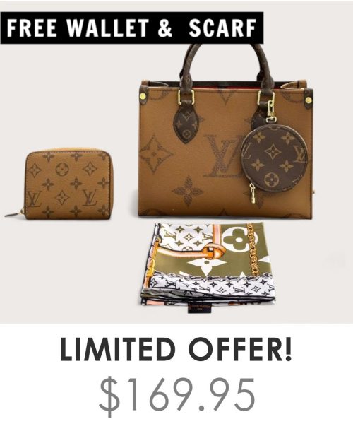 Big Bag + Gifts (FREE LV Wallet & FREE LV Scarf)
