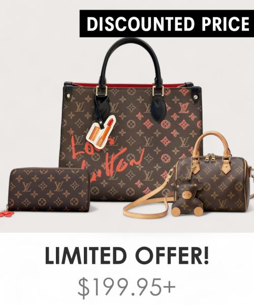 Big bag + Nano speedy + Gifts(Free LV Wallet + Free LV Silk Scarf)