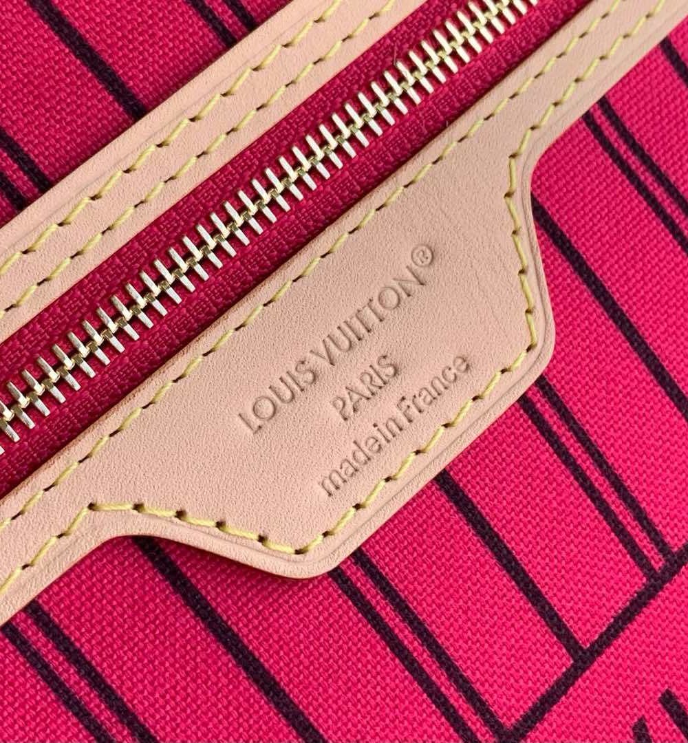 1:1 Replica Louis Vuitton LV Neverfull Bandoulière Inside Out MM Monogram Luxury Women Bag M12257 31cm/ 12.2in