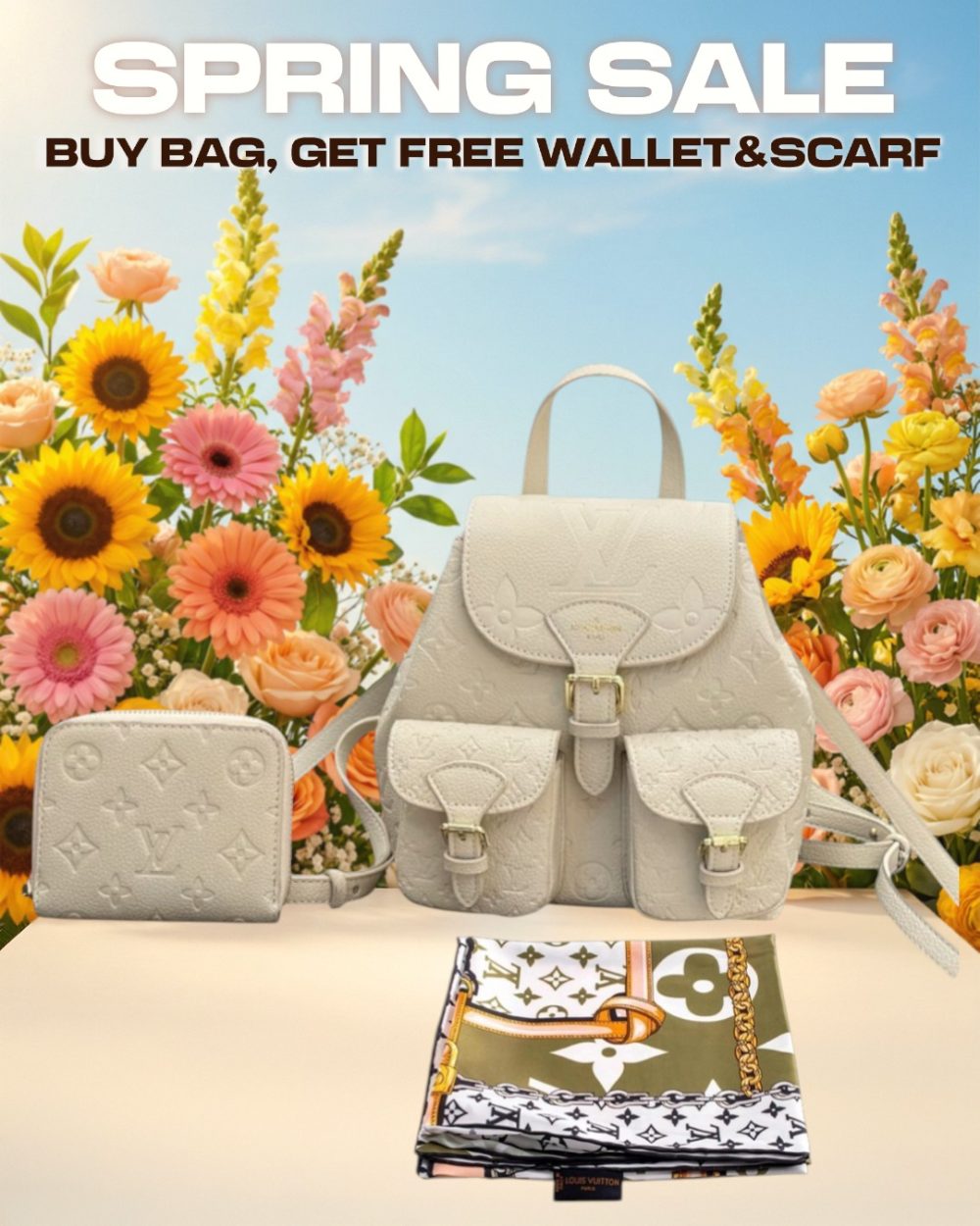 DBS-LC1026- Backup Monogram Empreinte Backpack Deal