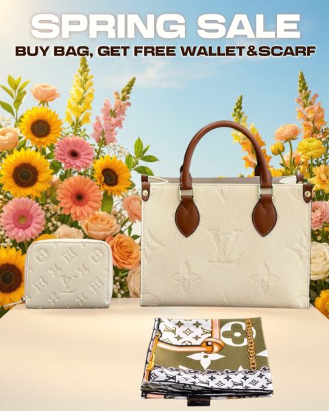 Big Bag + Gifts (FREE LV Wallet & FREE LV Scarf)