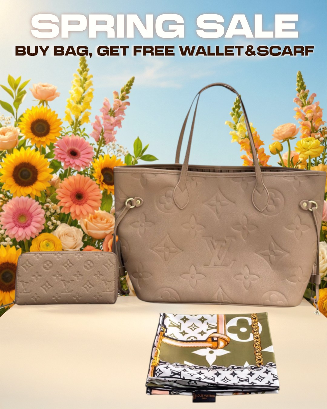 DBS-LC1068 - Neverfull MM Handbag Deal 1 DBS-LC1068 - Neverfull MM Handbag Deal