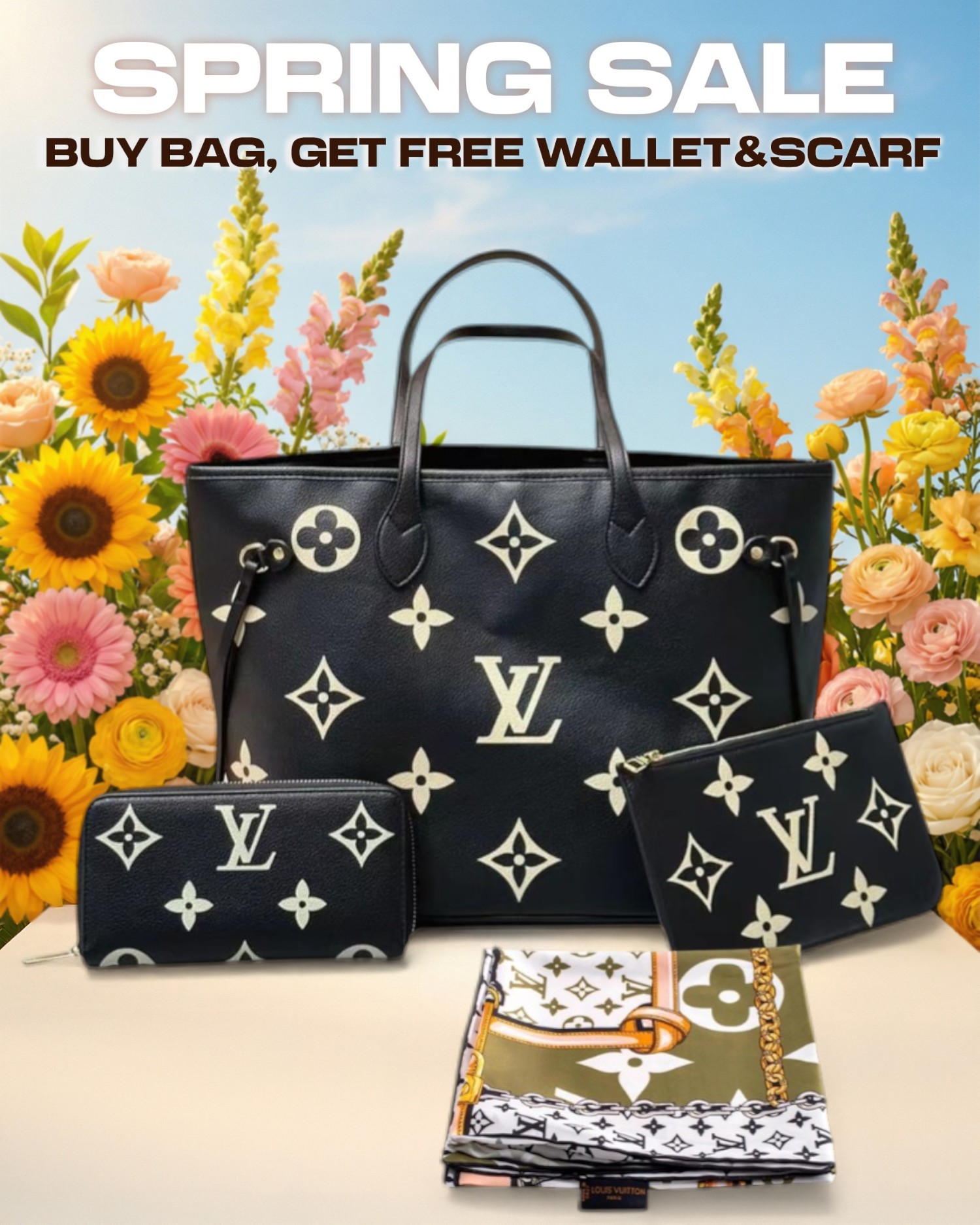 DBS-LC346 - Neverfull MM Handbag Deal 1 DBS-LC346 - Neverfull MM Handbag Deal