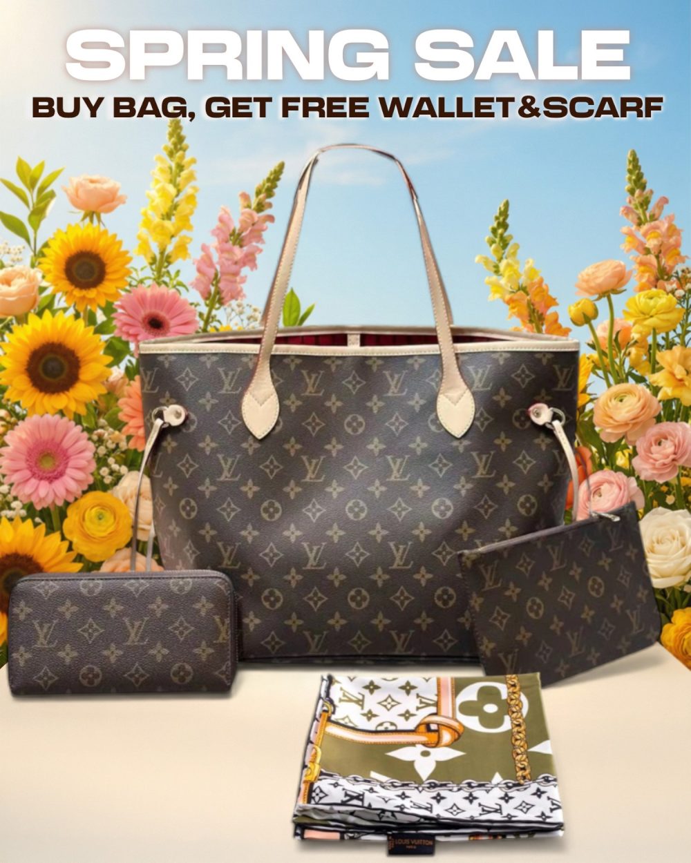 DBS-LC349 - Neverfull MM Handbag Deal