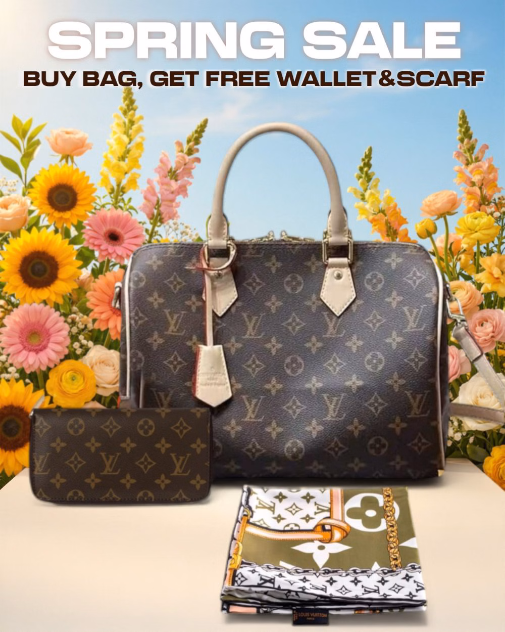 DBS-LC366 - Speedy Bandoulière 30 Handbag Deal