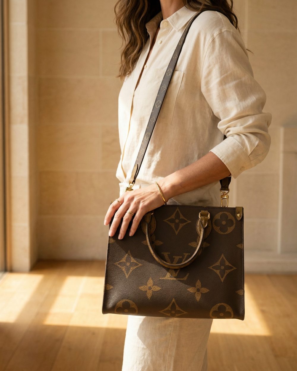 LC390 - Onthego MM Handbag