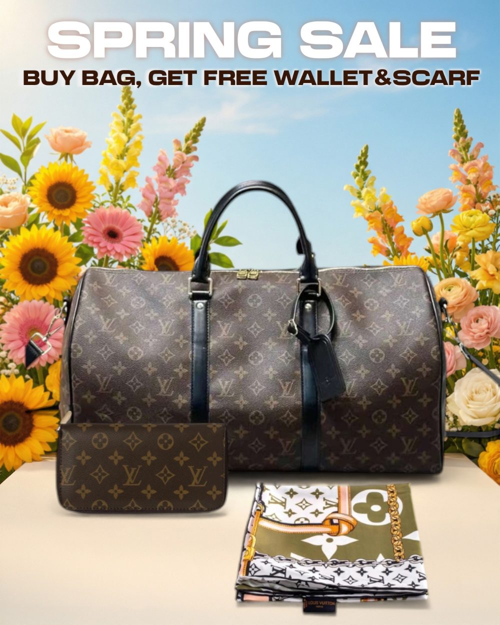 DBS-LC482 - Keepall Bandoulière 45 Handbag Deal